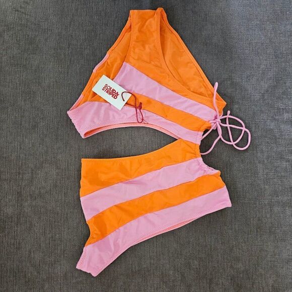 Solid & Striped The Randall Butterluxe Colorblock One Piece Swimsuit Size Medium - Picture 6 of 15